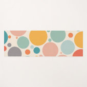 Colorful Polka Dots Yogamat (Voorkant (horizontaal))