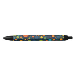 Colorful Polka Dots Zwarte Inkt Pen