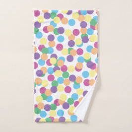 Colorful Polka-Stippen Handdoek