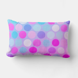 Colorful Polka-stippen Lumbar Pillow Kussen