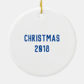 Colorful Pontoon Boat Ornament (Achterkant)