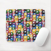 Colorful Pool Balls Muismat (Met muis)