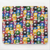 Colorful Pool Balls Muismat (Voorkant)