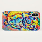 Colorful Pop Art Dachshund Case-Mate iPhone Case (Achterkant (horizontaal))