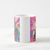 Colorful Pop Art Horse Portret Koffiemok (Center)