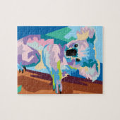 Colorful Pop Art Koala Portret Legpuzzel (Horizontaal)