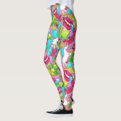 Colorful Pop Art Leggings (Links)