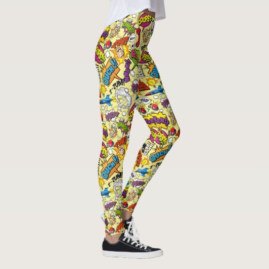 Colorful Pop Art Leggings (Rechts)