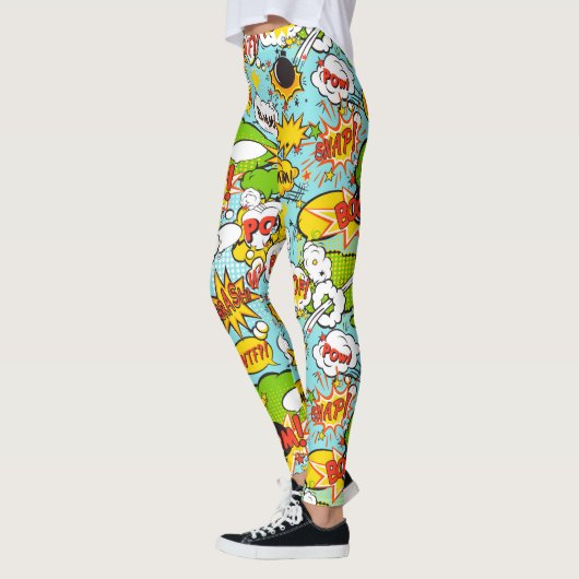 Colorful Pop Art Leggings (Links)