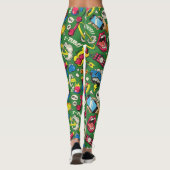 Colorful Pop Art Leggings (Achterkant)