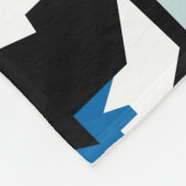 Colorful Pop Art Lemur Portret Fleece Deken (Hoek)