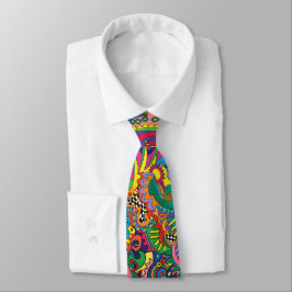 Colorful Pop Art Stropdas