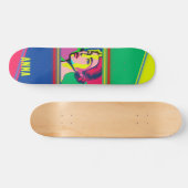 Colorful Pop Art Woman Personalized Skateboard (Horizontaal)