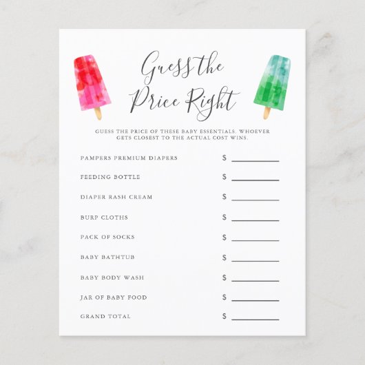 Colorful Popsiche raadt het prijsspel goed (Voorkant)