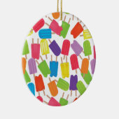 Colorful Popsicles! Keramisch Ornament (Rechts)