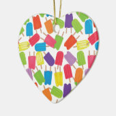 Colorful Popsicles! Keramisch Ornament (Links)