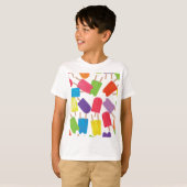 Colorful Popsicles! T-shirt (Voorkant volledig)