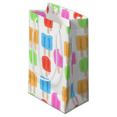 Colorful Popsitern Patroon Klein Cadeauzakje (Voorkant Gekanteld)