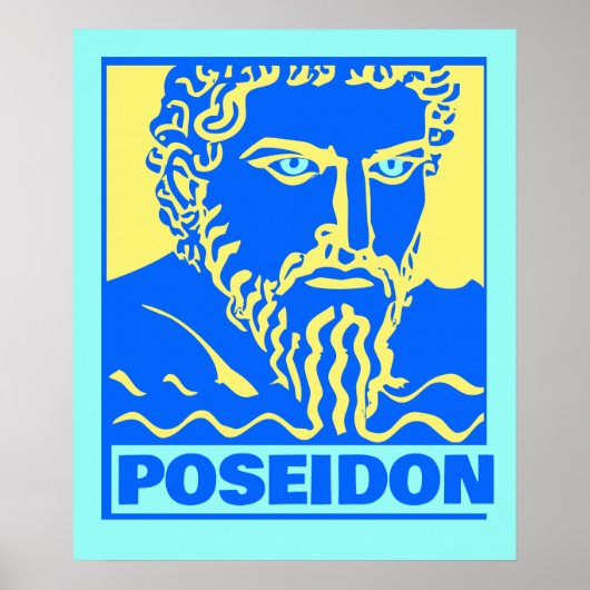 Colorful Poseidon Print (Voorkant)