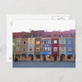 Colorful Poznan Briefkaart (Voorkant / Achterkant)