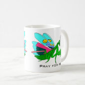 Colorful Praying Mantis Koffiemok (Voorkant rechts)