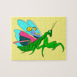 Colorful Praying Mantis Legpuzzel
