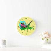 Colorful Praying Mantis Ronde Klok (Huis)