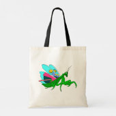 Colorful Praying Mantis Tote Bag (Achterkant)