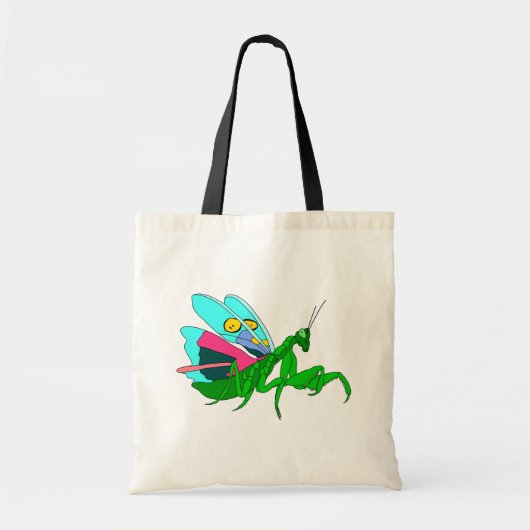Colorful Praying Mantis Tote Bag (Voorkant)