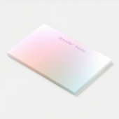 Colorful Professional Sjabloon Moderne elegant Post-it® Notes (Schuin)