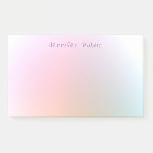 Colorful Professional Sjabloon Moderne elegant Post-it® Notes