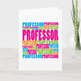 Colorful Professor Kaart