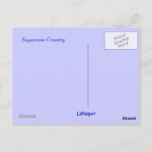 COLORFUL PROMO TRAVEL SUGARCANE HARVEST BRIEFKAART (Achterkant)