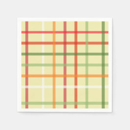 Colorful Pset Paper Napkins Servet