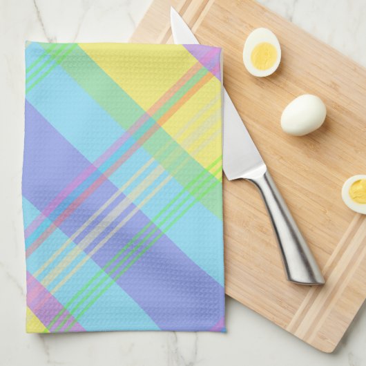 Colorful Pset Towel Theedoek (Quarter Fold)