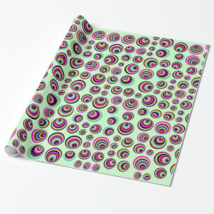Colorful Psych Spots + uw achtergrond en idee Cadeaupapier