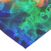 Colorful Psychedelic Abstracte regenboog Lange Tafelloper (Hoek)