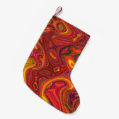 Colorful psychedelic background made of interweavi kleine kerstsok (Voorkant (Hangend))