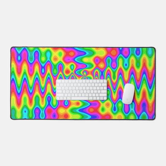 Colorful Psychedelic Bureaumat (Keyboard & Muis)