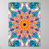 Colorful Psychedelic Dreamweaver Poster (Voorkant)
