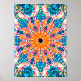 Colorful Psychedelic Dreamweaver Poster