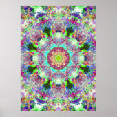 Colorful Psychedelic Dreamweaver Poster (Voorkant)