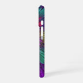Colorful Psychedelic Flower Abstract Fractal Art iPhone 16 Hoesje (Linkerkant)
