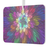 Colorful Psychedelic Flower Abstract Fractal Art Luchtverfrisser (Links)