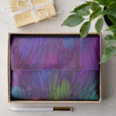 Colorful Psychedelic Flower Abstract Fractal Art Tissuepapier (Geschenk)