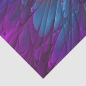 Colorful Psychedelic Flower Abstract Fractal Art Tissuepapier (Detail)