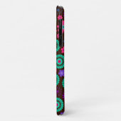 Colorful Psychedelic Funky Flower Pattern Case-Mate iPhone Case (Achterkant/links)