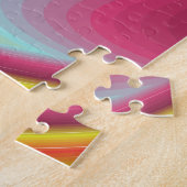 Colorful Psychedelic Illusion Holographic Legpuzzel (Zijkant)