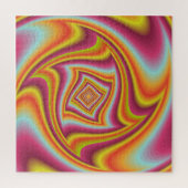 Colorful Psychedelic Illusion Holographic Legpuzzel (Verticaal)
