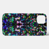 Colorful psychedelic kaleidoscoop Case-Mate iPhone case (Achterkant (horizontaal))